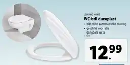 Lidl Livarno home wc-bril duroplast aanbieding