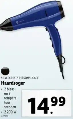 Lidl Silvercrest® personal care haardroger aanbieding