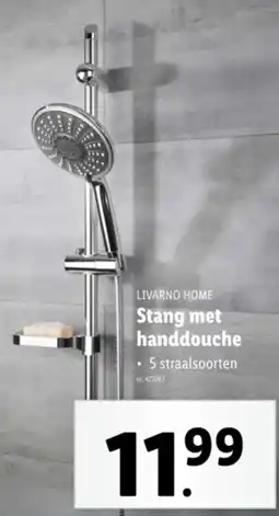 Lidl Livarno home stang met handdouche aanbieding