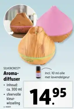 Lidl Silvercrest aromadiffuser aanbieding