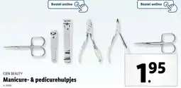 Lidl Cien beauty manicure- & pedicurehulpjes aanbieding