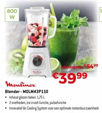 Moulinex Blender - MOLM43P110