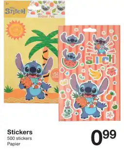 Zeeman Stickers aanbieding