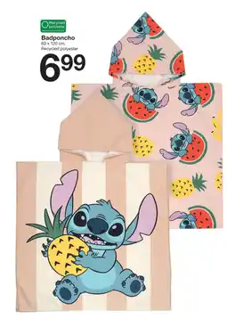 Zeeman Badponcho aanbieding