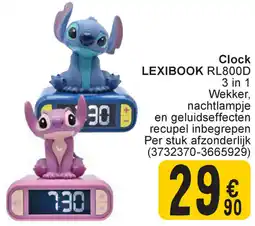 Cora Clock lexibook RL800D 3 in 1 aanbieding