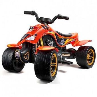 Quad Dakar met trappers