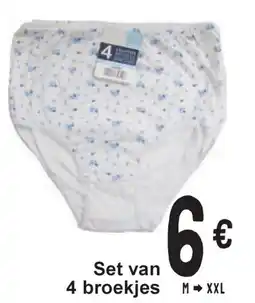 Cora Set van 4 broekjes aanbieding