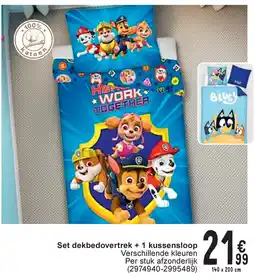 Cora Set dekbedovertrek + 1 kussensloop aanbieding
