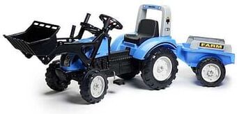 ToyChamp Landini Powermondial 115 tractor met Farm trailer aanbieding