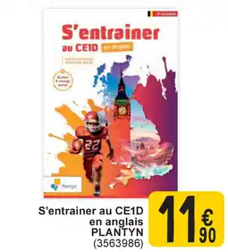 Cora S'entrainer au CE1D en anglais Plantyn aanbieding