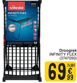 Cora Vileda droogrek infinity flex aanbieding