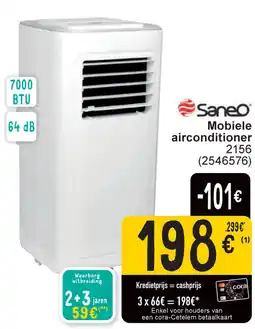 Cora Saneo mobiele airconditioner 2156 aanbieding