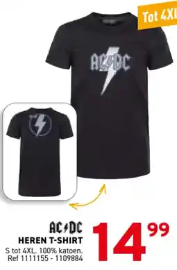 Trafic Ac/dc heren t-shirt aanbieding