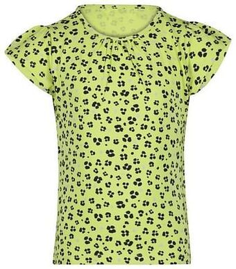 HEMA HEMA Kinder T-shirt Animal Geel (geel) aanbieding
