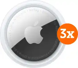 Coolblue Apple AirTag 3-Pack aanbieding
