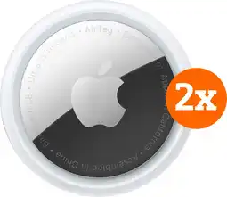 Coolblue Apple AirTag Lot de 2 aanbieding
