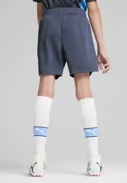 Decathlon Manchester City trainingsshort voor jongeren PUMA Inky Blue Magic aanbieding