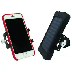 Decathlon Fiets telefoonhouder en zonne-oplaadbare externe batterij aanbieding