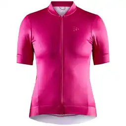 Decathlon Fietsshirt - Craft Essence Jersey - M - Dames - Roze - Fietsshirt aanbieding