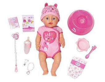 ToyChamp BABY Born Soft Touch met blauwe ogen aanbieding