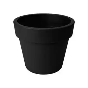 Brico Elho pot ’Green Basics’ top planter living black 40 cm aanbieding