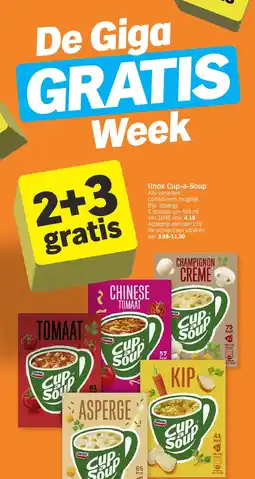 Albert Heijn Unox Cup-a-Soup aanbieding