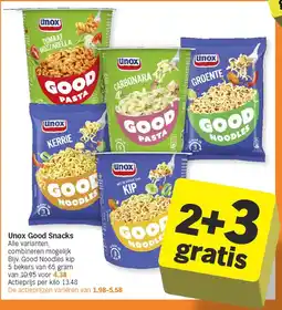Albert Heijn Unox Good Snacks aanbieding