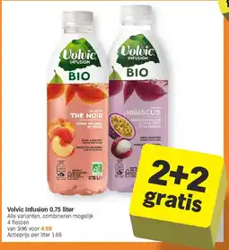 Albert Heijn Volvic Infusion 0.75 liter aanbieding