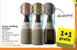 Albert Heijn Amare sparkling 0.75 liter aanbieding