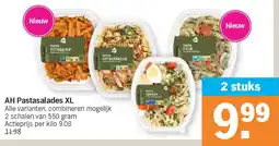 Albert Heijn AH Pastasalades XL aanbieding