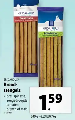 Lidl ERIDANOUS Brood- stengels aanbieding