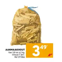Trafic Aanmaakhout aanbieding
