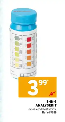 Trafic 3-in-1 analysekit aanbieding