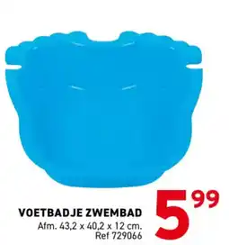 Trafic Voetbadje zwembad aanbieding