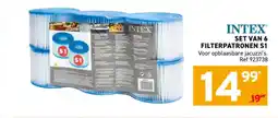 Trafic Intex set van 6 filterpatronen S1 aanbieding