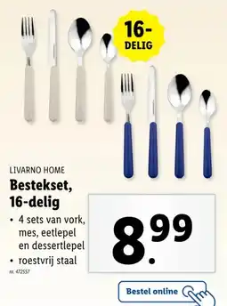 Lidl LIVARNO HOME Bestekset, 16-delig aanbieding