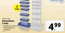 Lidl LIVARNO HOME Bewaardozen, 7 stuks aanbieding