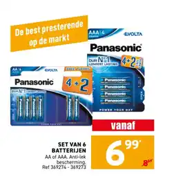 Trafic Set van 6 batterijen aanbieding