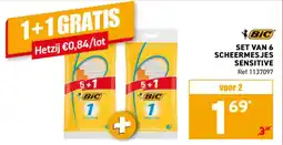 Trafic Voor 2 set van 6 scheermesjes sensitive aanbieding