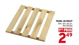 Trafic Tegel in hout aanbieding