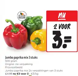 Jumbo Jumbo paprika mix aanbieding
