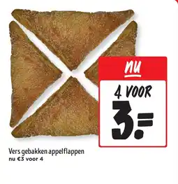 Vers gebakken appelflappen