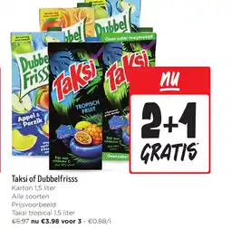 Jumbo Taksi of Dubbelfrisss aanbieding