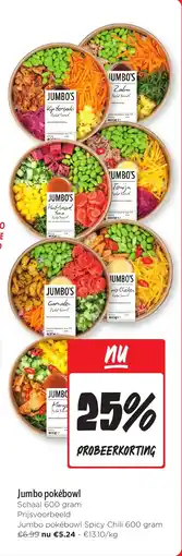 Jumbo Jumbo pokébowl aanbieding