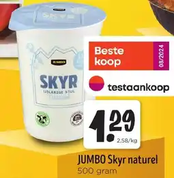 Jumbo Jumbo skyr naturel aanbieding