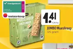 Jumbo Jumbo mueslireep aanbieding