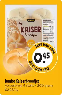 Jumbo Kaiserbroodjes