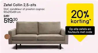 Leen Bakker Zetel Collin aanbieding