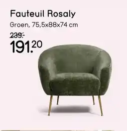 Leen Bakker Fauteuil Rosaly aanbieding