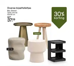 Leen Bakker Diverse bijzettafeltjes aanbieding